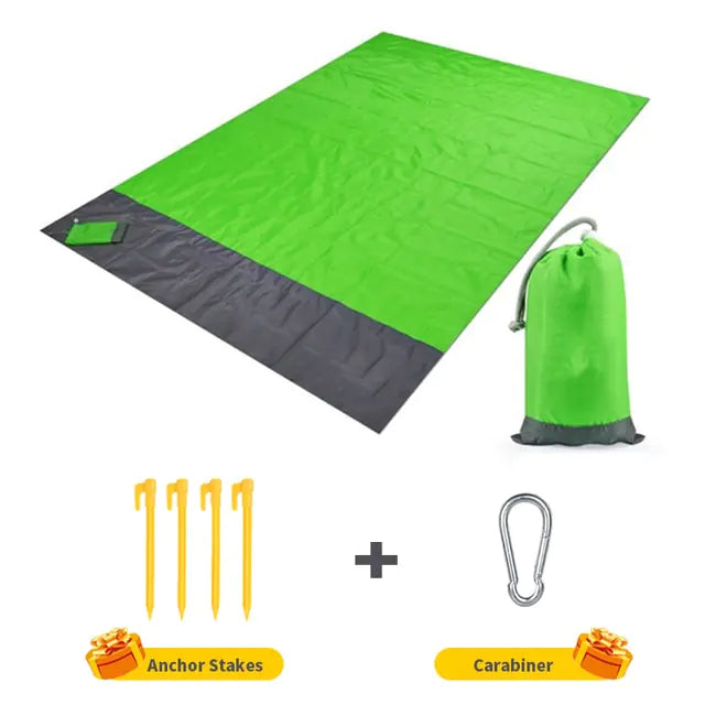 Waterproof Pocket Beach Blanket Mat